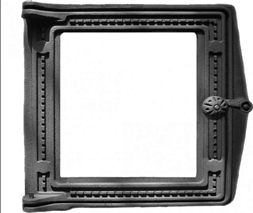 Дверка топочная Рубцовск ДТ-4С (250х280) неокрашенная под стекло